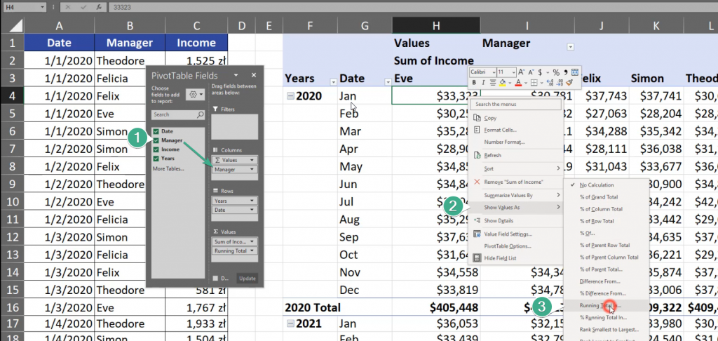 Dragging Manager into headers